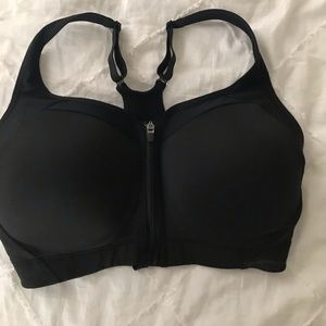 Never worn black sports bra